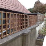 Fencing - Wall Mounted Trellis